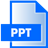PPT File Extension Icon 48x48 png